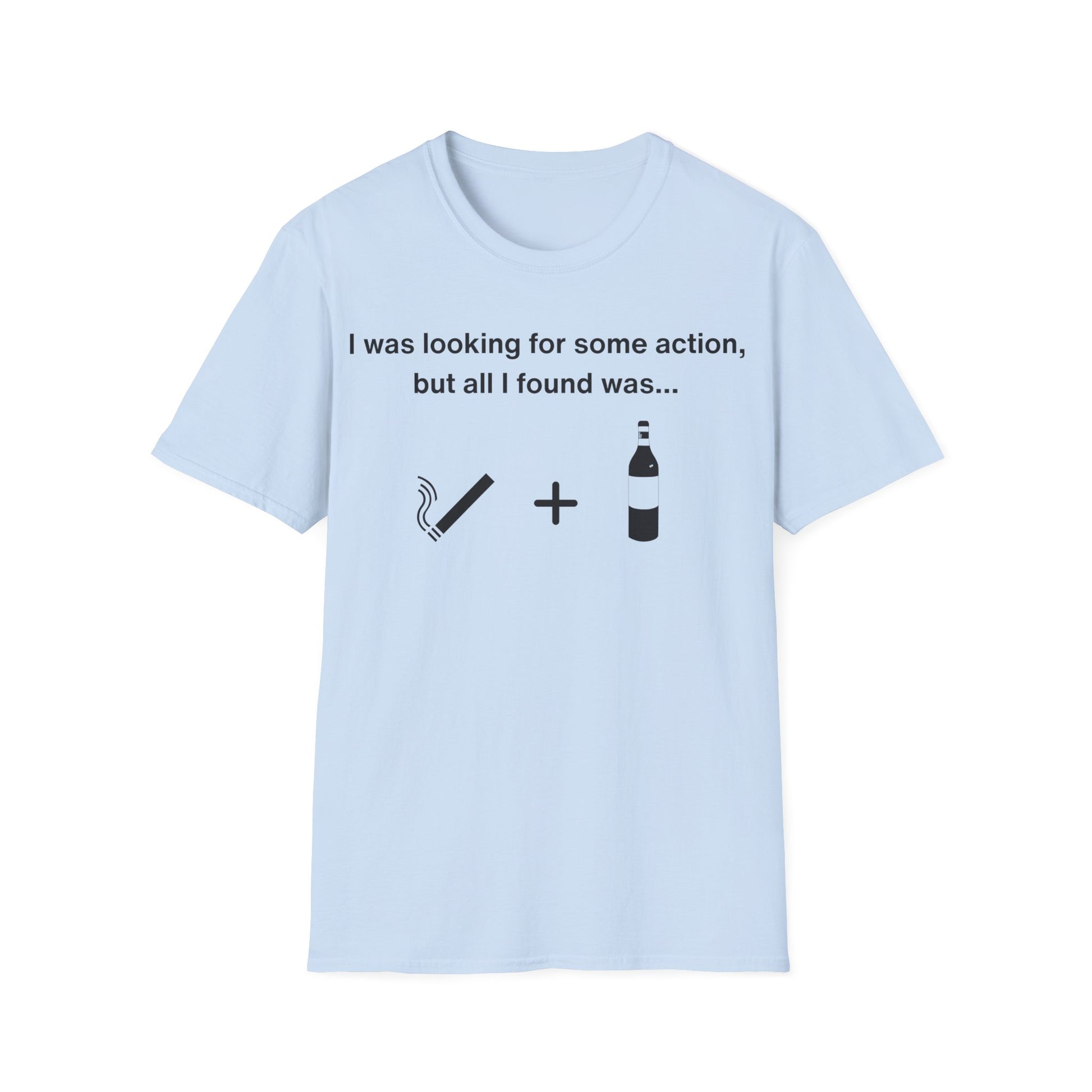 Oasis "Cigarettes & Alcohol" Unisex Softstyle T-Shirt