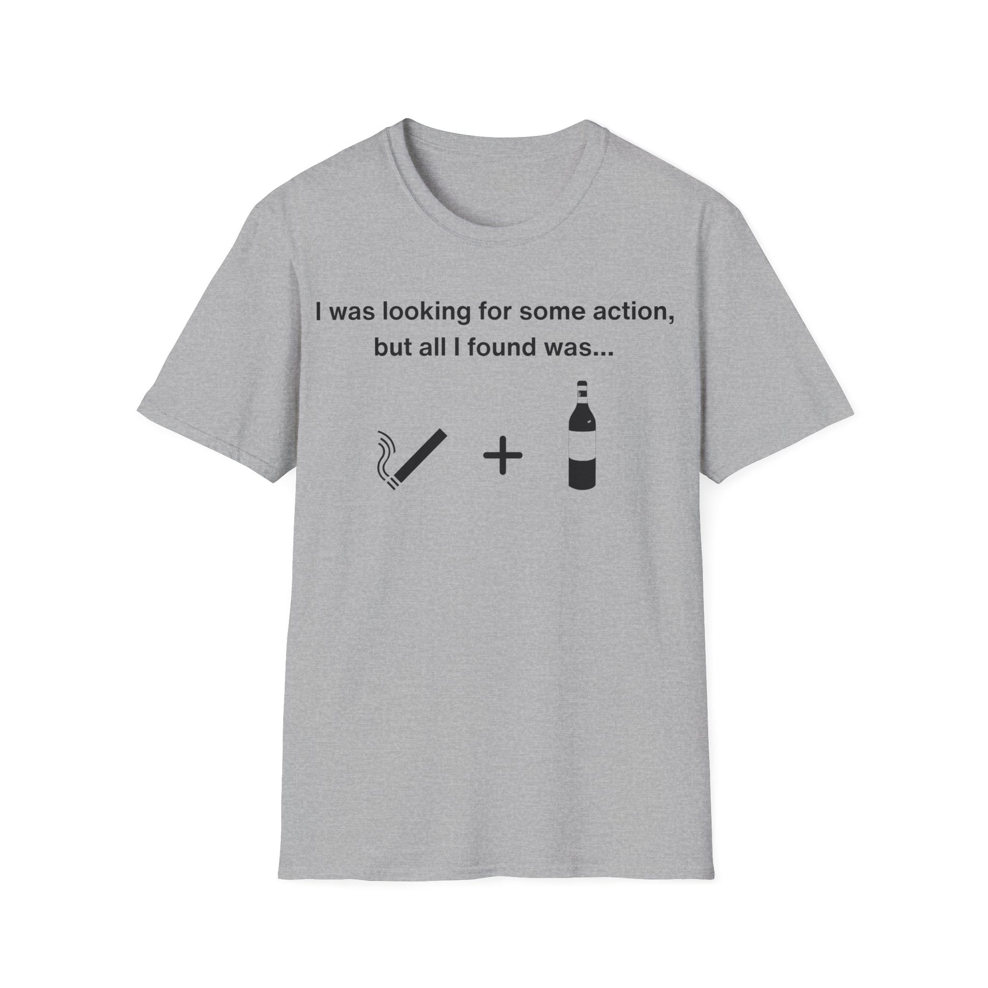Oasis "Cigarettes & Alcohol" Unisex Softstyle T-Shirt