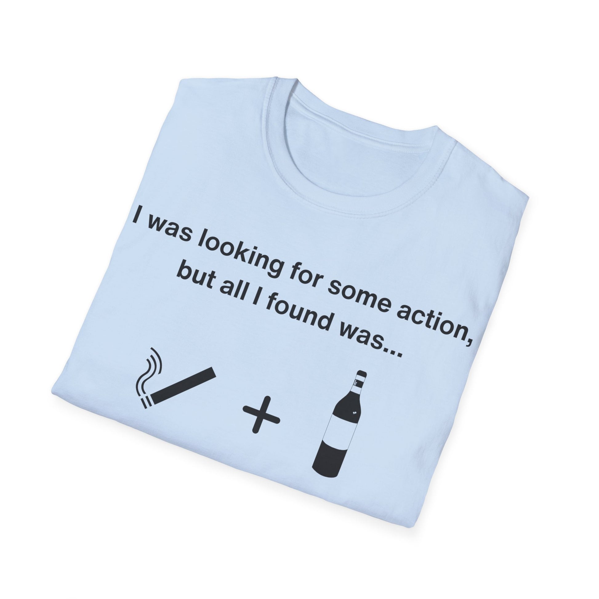 Oasis "Cigarettes & Alcohol" Unisex Softstyle T-Shirt