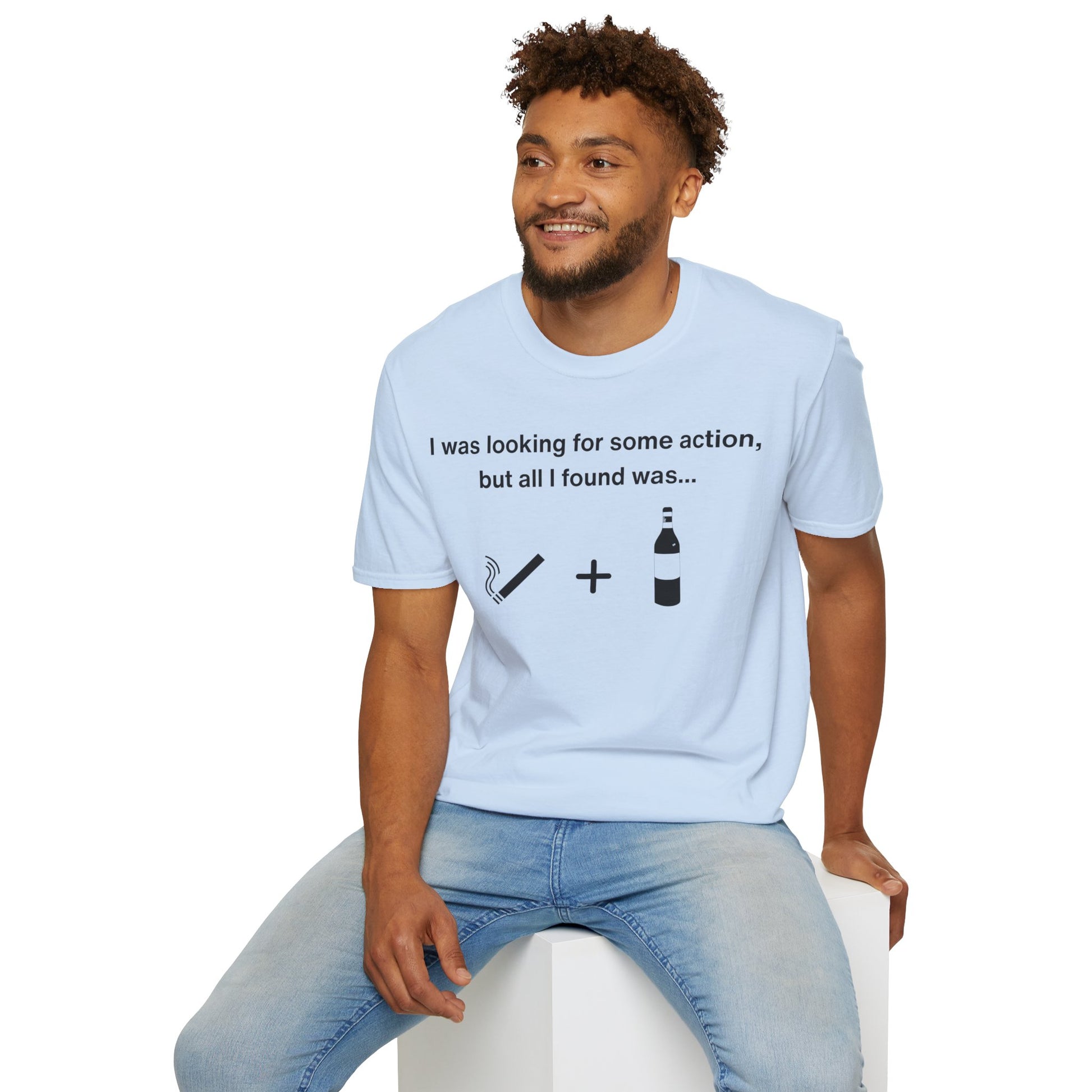 Oasis "Cigarettes & Alcohol" Unisex Softstyle T-Shirt